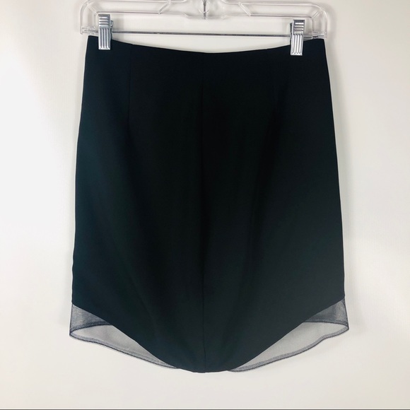 TOBI | Womens Black Mini Skirt Mesh - Picture 2 of 7